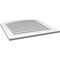Ekena Millwork Arch Top Surface Mount PVC Gable Vent: Functional, w/ 3-1/2"W x 1"P Standard Frame, 30"W x 30"H GVPAR30X3001SF - alternate 5